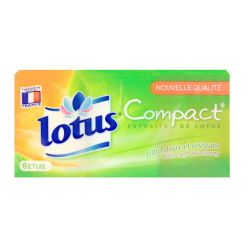 6x8 mouchoirs étuis compact