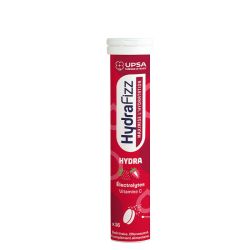 Hydrafizz Hydra fraise 16 comprimés Effervescents
