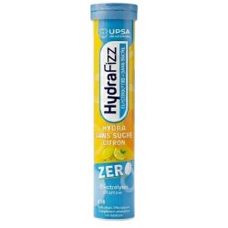 Hydrafizz Hydra sans sucre citron 16 comprimés effervescents